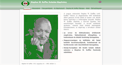 Desktop Screenshot of kuffler.org